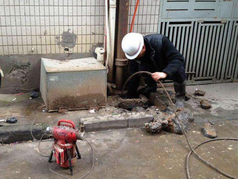 市北疏通下水道-洗菜池疏通